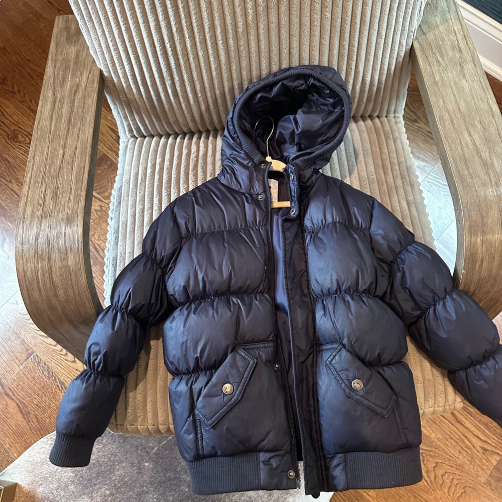 Navy Appaman Boys Puffer Winter Coat